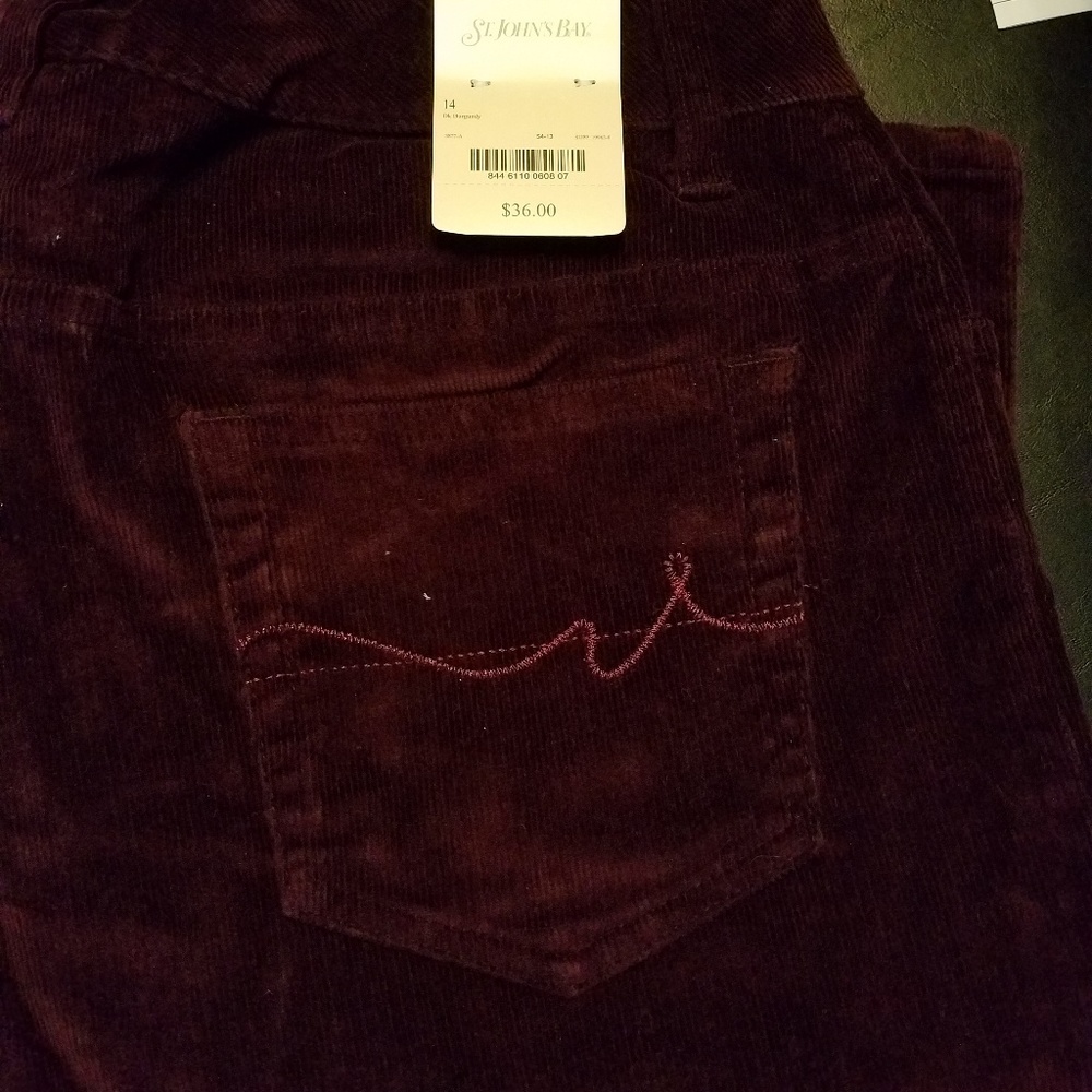 Corduroy pants